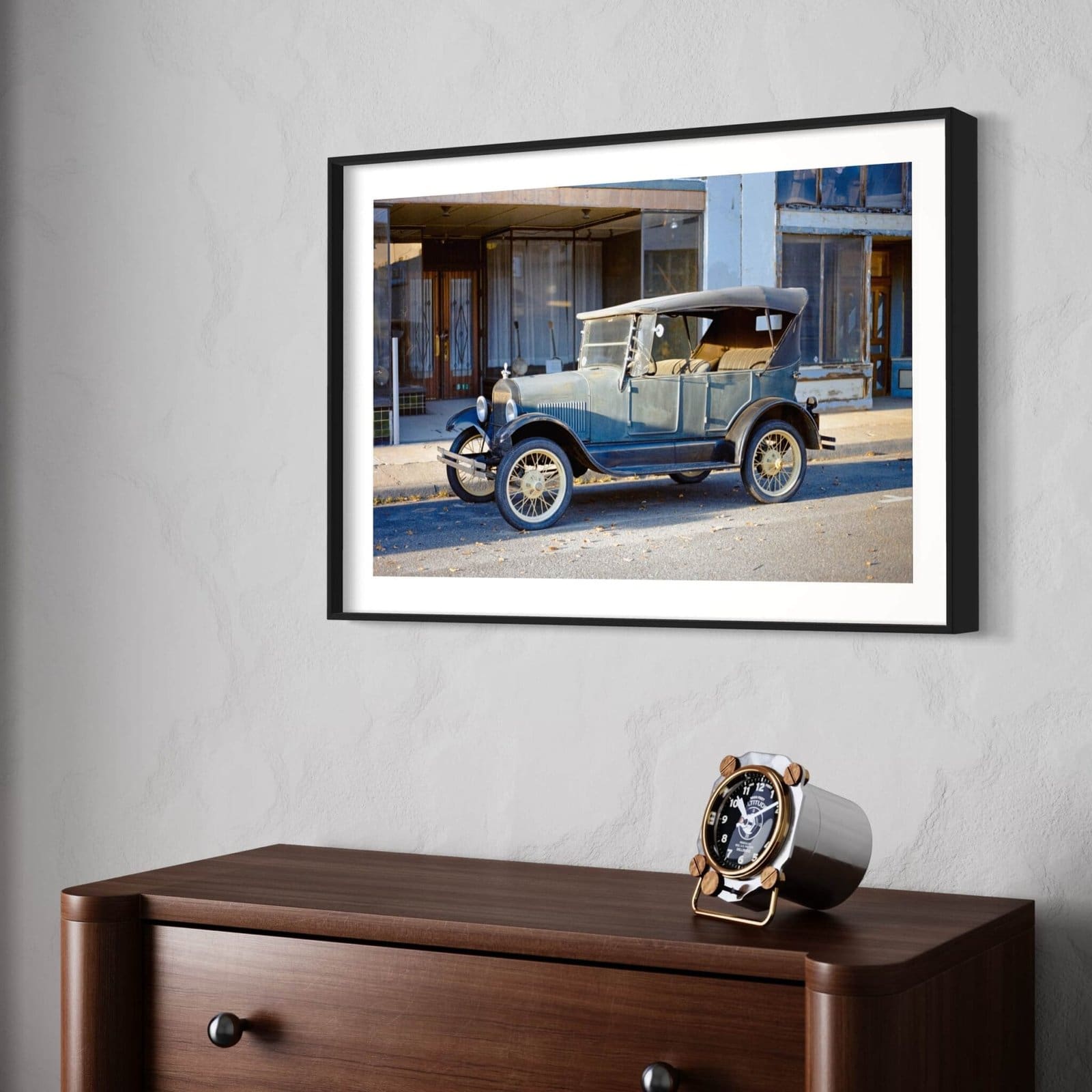 1926 Ford Model T In Miami Arizona - Angled Framed Print