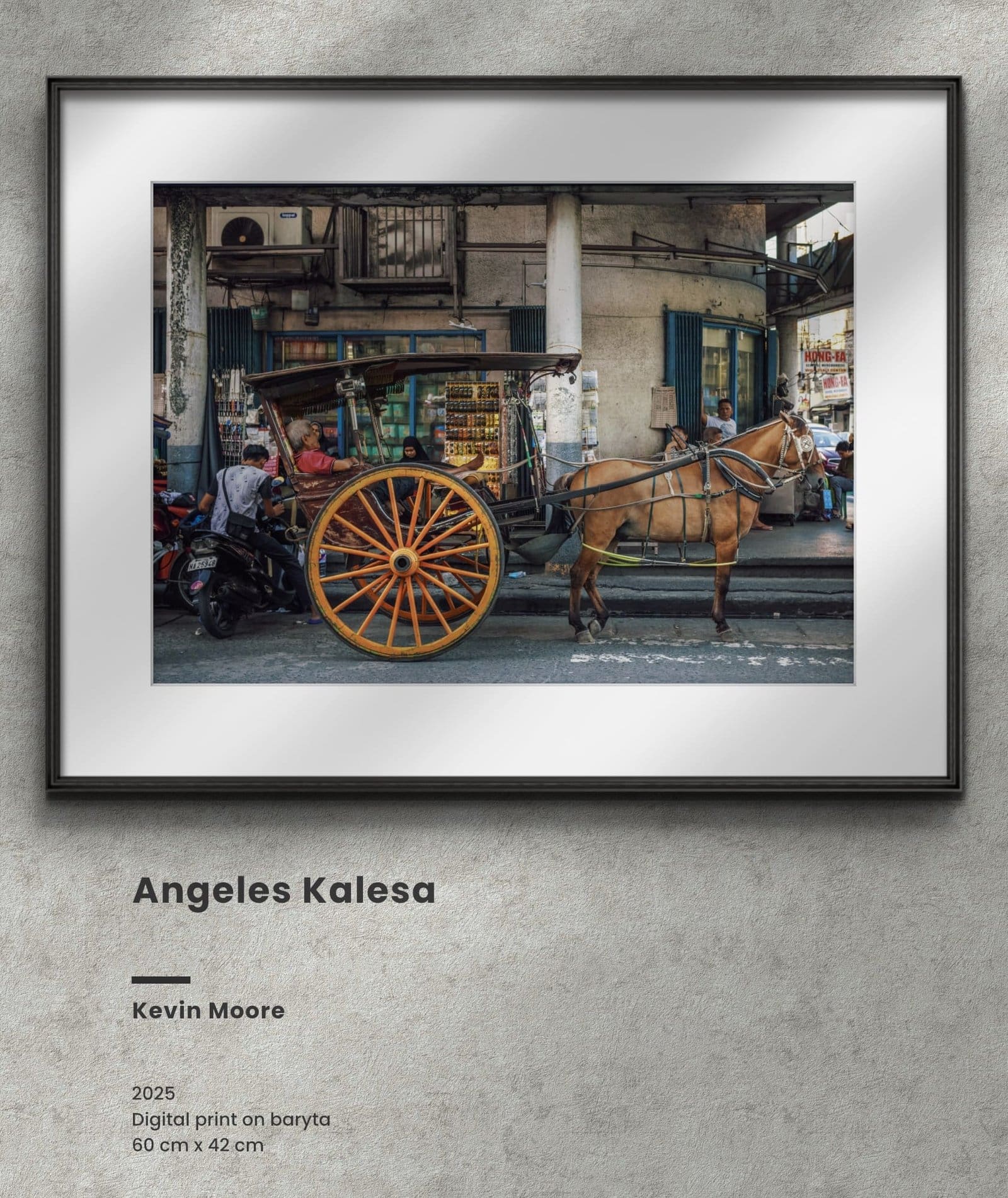 Kalesa Philippines Street Photography Fine Art Print - Image 2